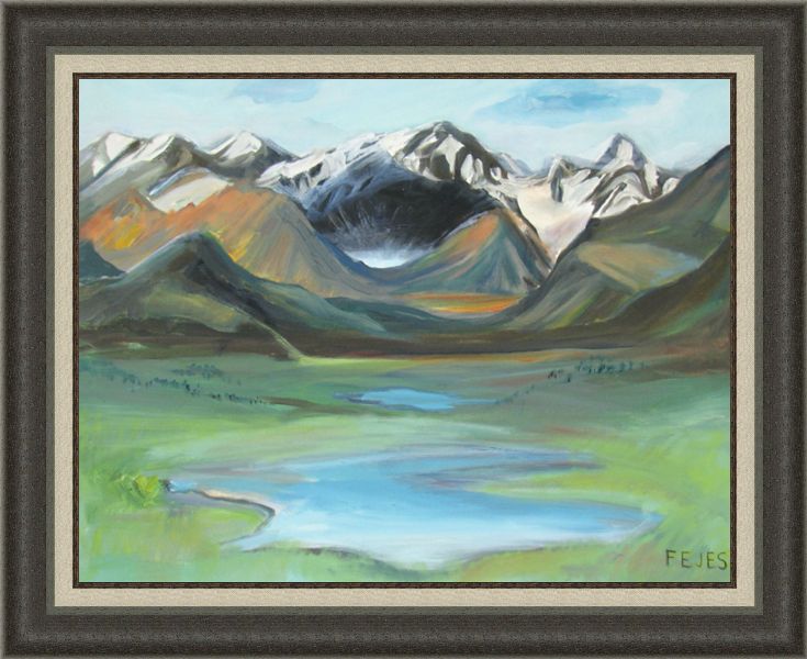 frame with liner and fillet